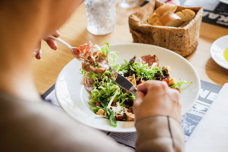 healthy food on the table